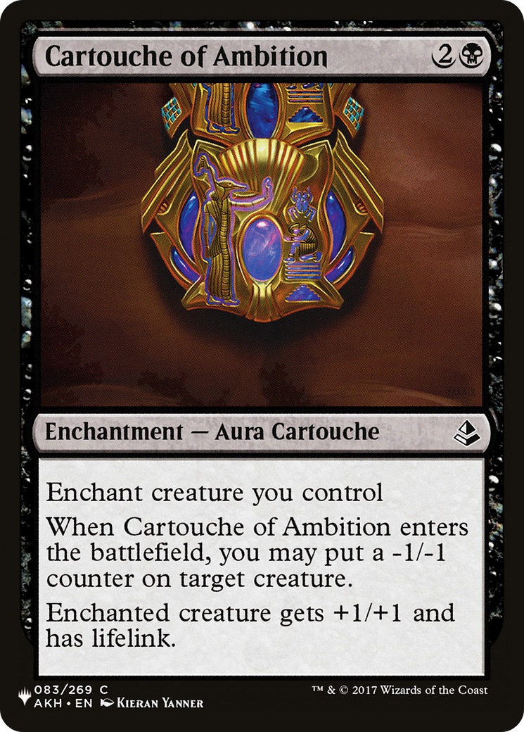 Cartouche of Ambition [The List Reprints] | Magic Magpie