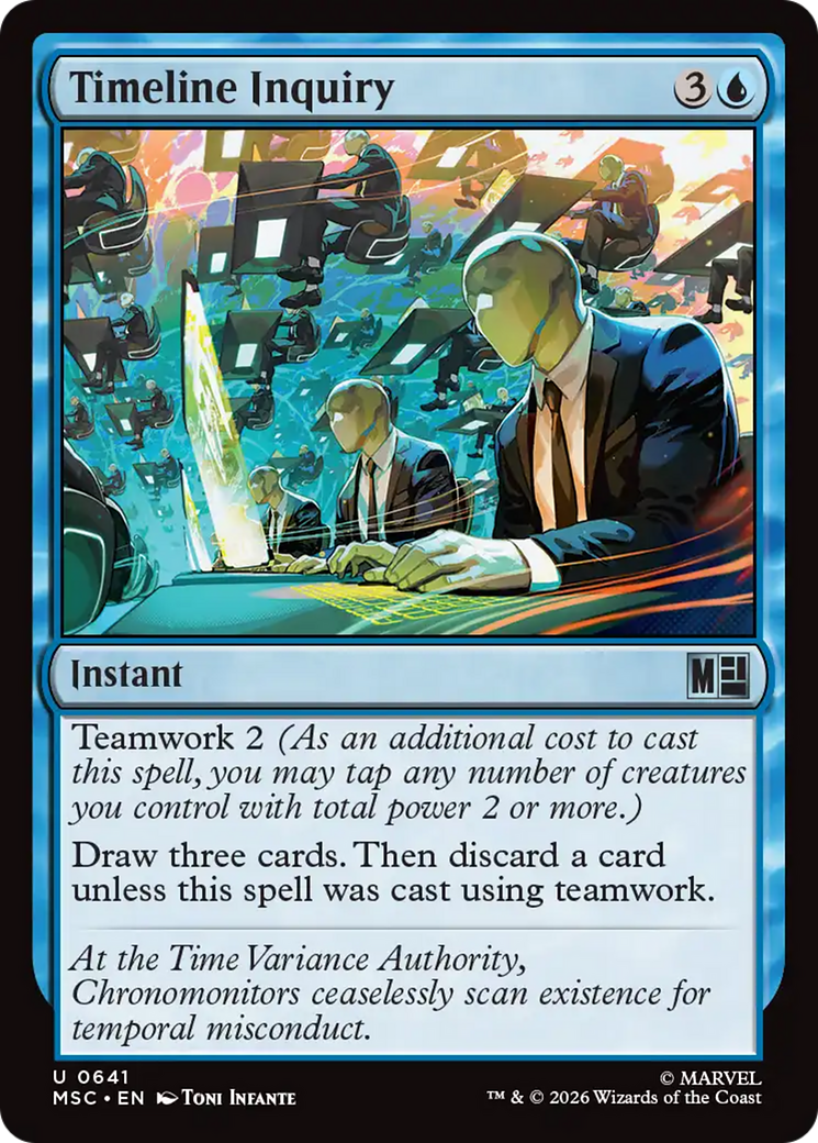 Timeline Inquiry [Marvel Super Heroes Commander] | Magic Magpie