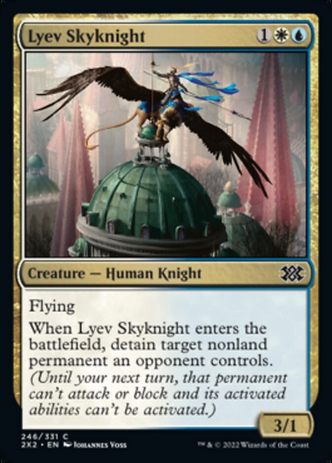 Lyev Skyknight [Double Masters 2022] | Magic Magpie