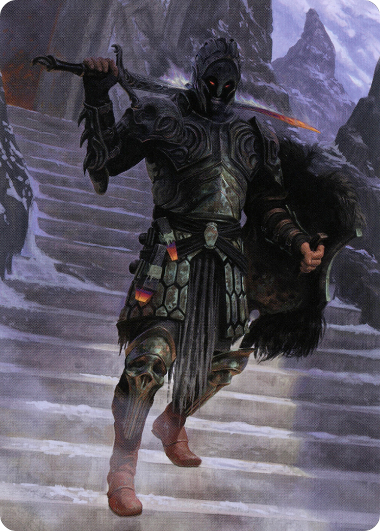 Dakkon, Shadow Slayer Art Card (49) [Modern Horizons 2 Art Series] | Magic Magpie