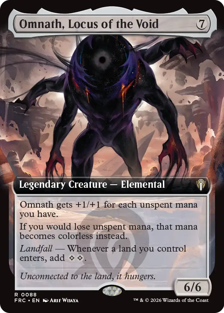 Omnath, Locus of the Void (Extended Art) [Reality Fracture Commander] | Magic Magpie