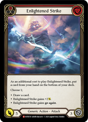 Enlightened Strike [U-WTR159] (Welcome to Rathe Unlimited)  Unlimited Rainbow Foil | Magic Magpie