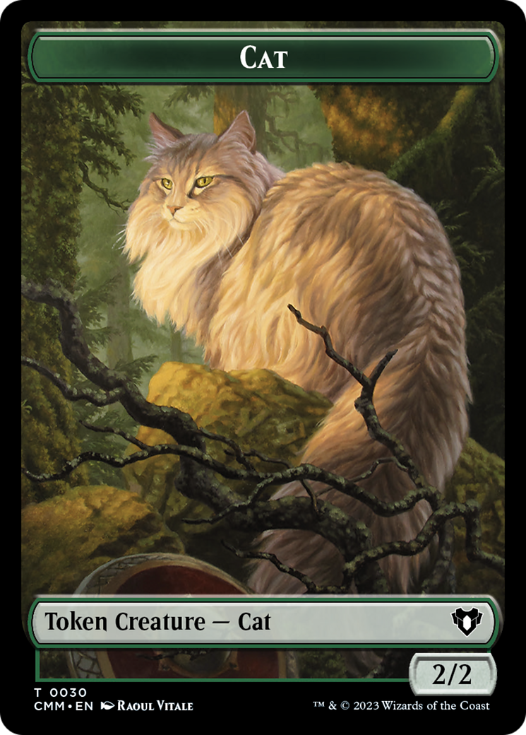 Cat Token (30) [Commander Masters Tokens] | Magic Magpie