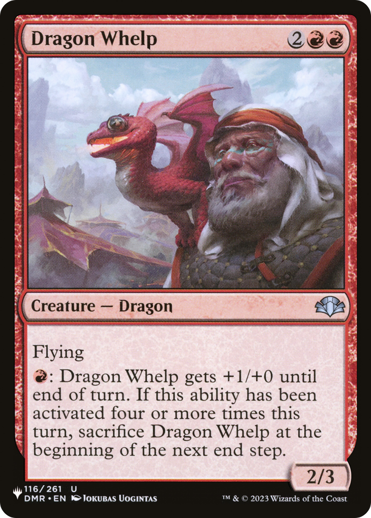 Dragon Whelp (DMR) [The List] | Magic Magpie