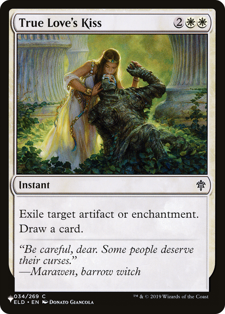 True Love's Kiss [The List Reprints] | Magic Magpie