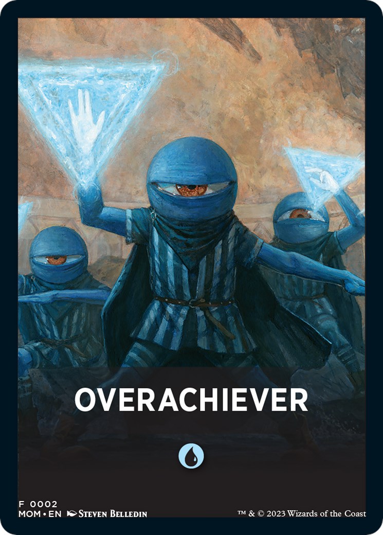 Overachiever Theme Card [March of the Machine Tokens] | Magic Magpie