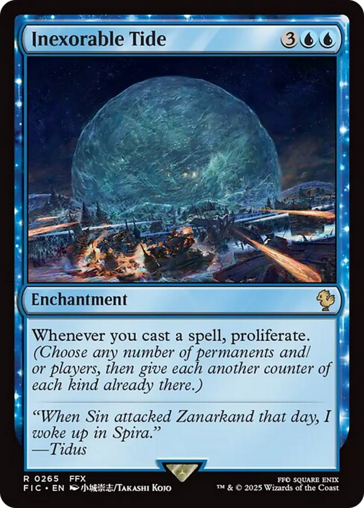Inexorable Tide [FINAL FANTASY Commander] | Magic Magpie