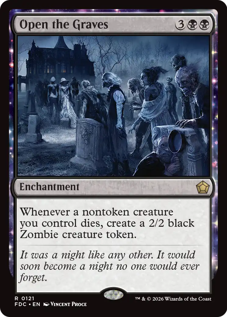Open the Graves [Foundations Commander] | Magic Magpie