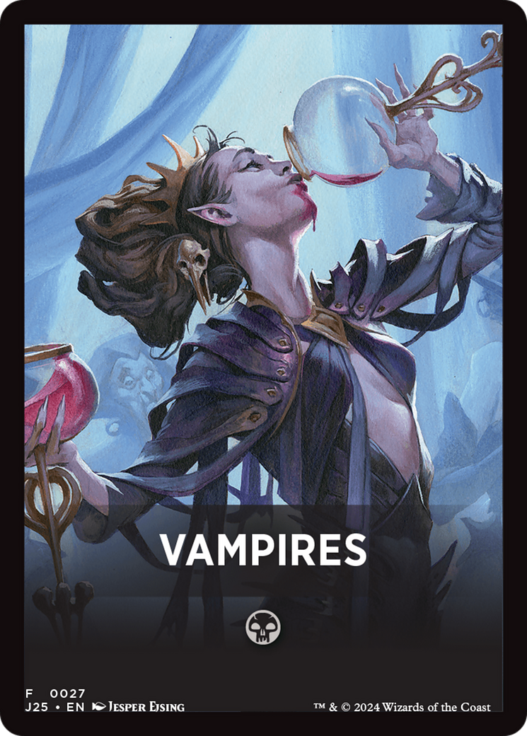 Vampires Theme Card [Foundations Jumpstart Front Cards] | Magic Magpie