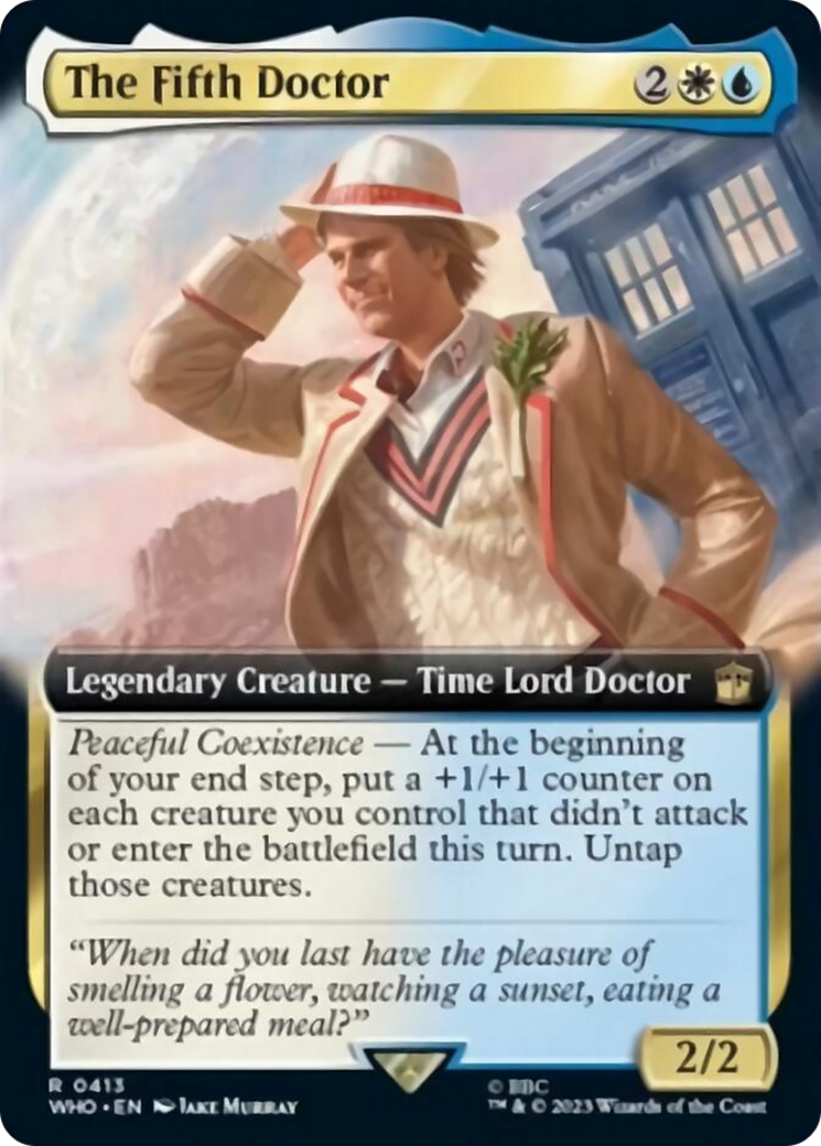 The Fifth Doctor (Extended Art) [Doctor Who] | Magic Magpie