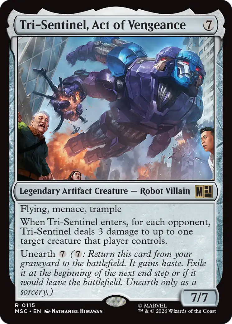 Tri-Sentinel, Act of Vengeance [Marvel Super Heroes Commander] | Magic Magpie
