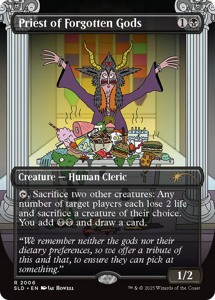 Priest of Forgotten Gods (Rainbow Foil) [Secret Lair Drop Series] | Magic Magpie