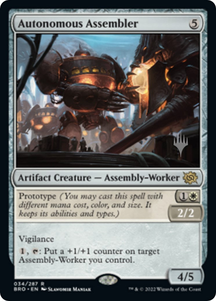 Autonomous Assembler (Promo Pack) [The Brothers' War Promos] | Magic Magpie