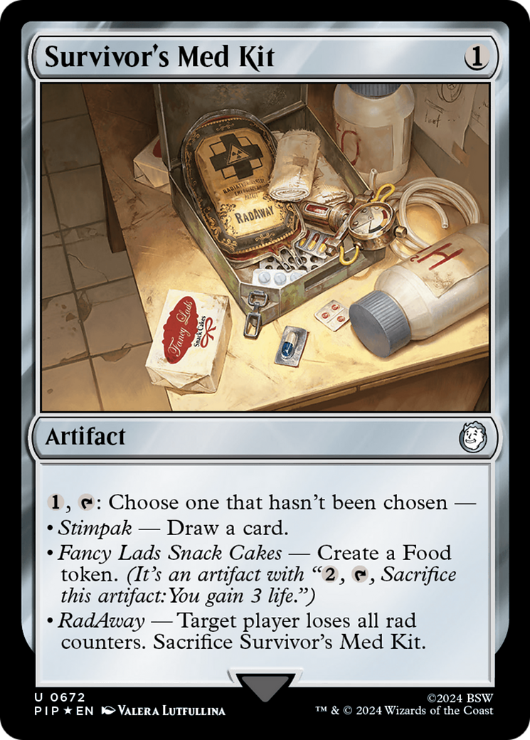 Survivor's Med Kit (Surge Foil) [Fallout] | Magic Magpie