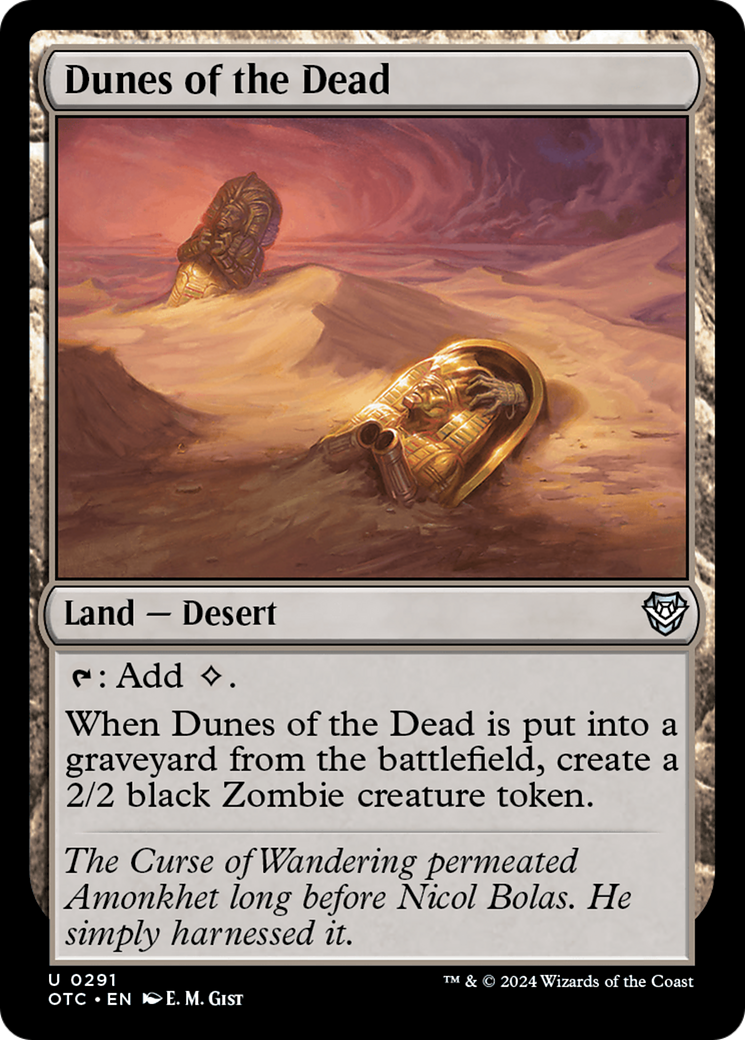 Dunes of the Dead [Outlaws of Thunder Junction Commander] | Magic Magpie
