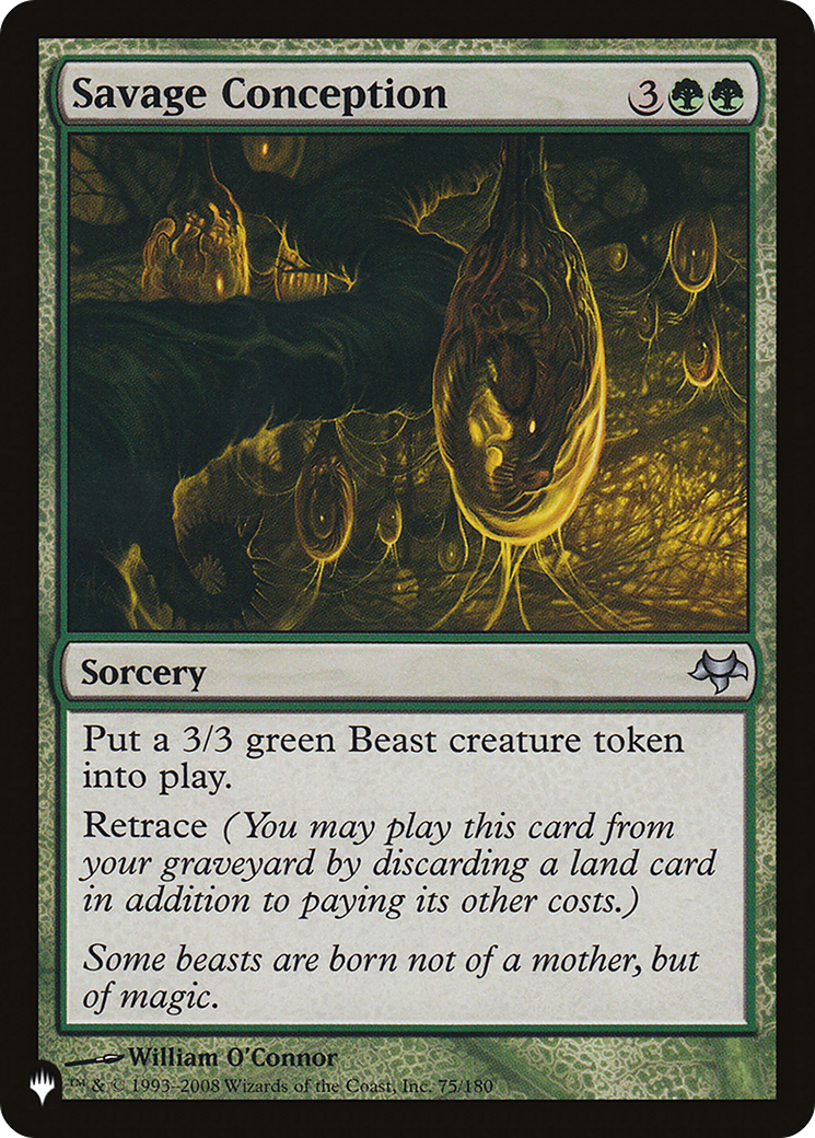 Savage Conception [The List] | Magic Magpie
