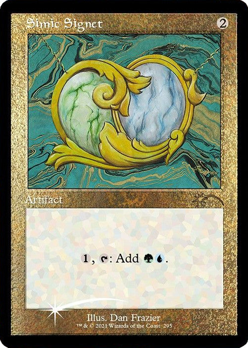Simic Signet (Retro) (Foil Etched) [Secret Lair Drop Series] | Magic Magpie