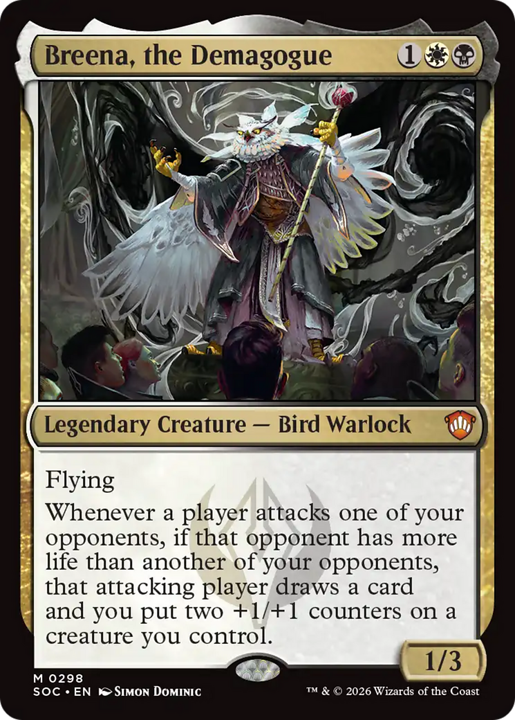 Breena, the Demagogue [Secrets of Strixhaven Commander] | Magic Magpie