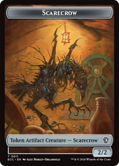 Copy // Scarecrow Double-Sided Token [Lorwyn Eclipsed Tokens] | Magic Magpie