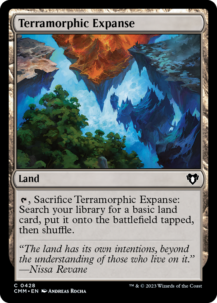 Terramorphic Expanse [Commander Masters] | Magic Magpie