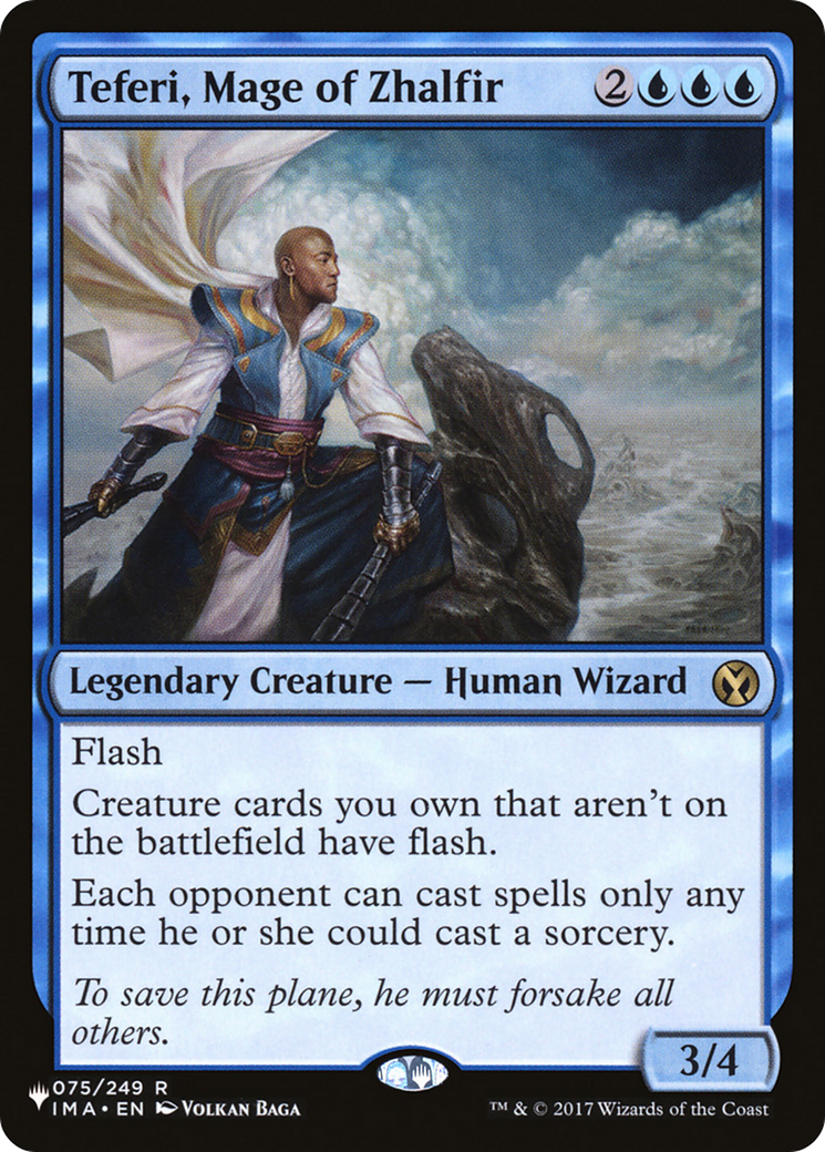 Teferi, Mage of Zhalfir [The List Reprints] | Magic Magpie