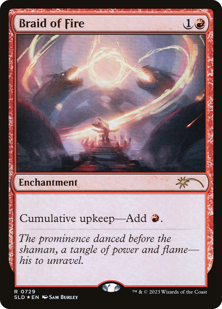 Braid of Fire (729) [Secret Lair Drop Promos] | Magic Magpie