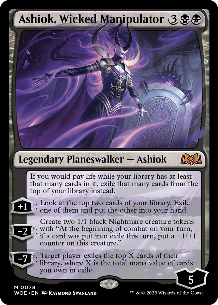 Ashiok, Wicked Manipulator [Wilds of Eldraine] | Magic Magpie