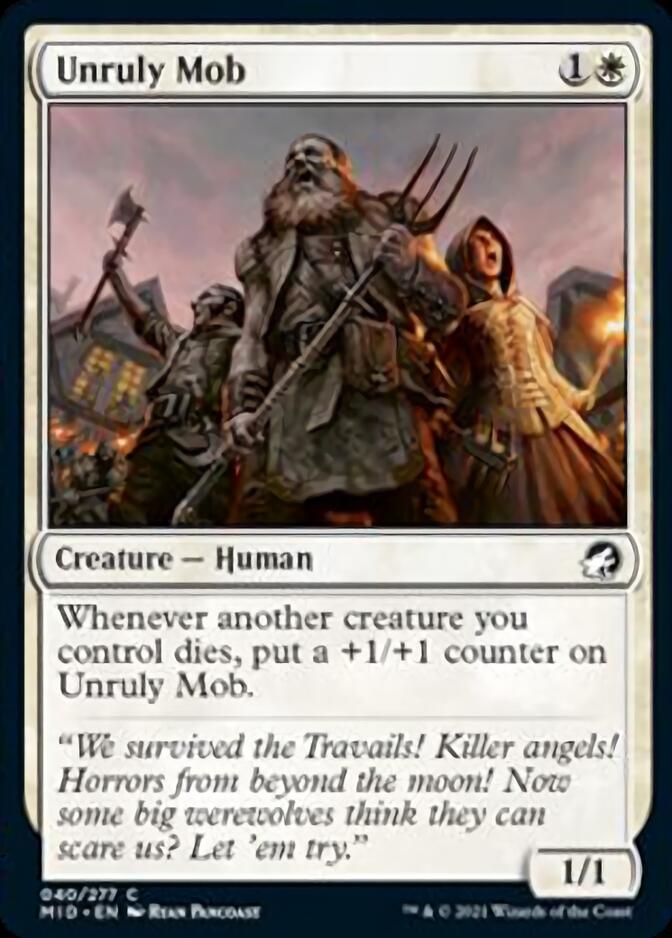 Unruly Mob [Innistrad: Midnight Hunt] | Magic Magpie