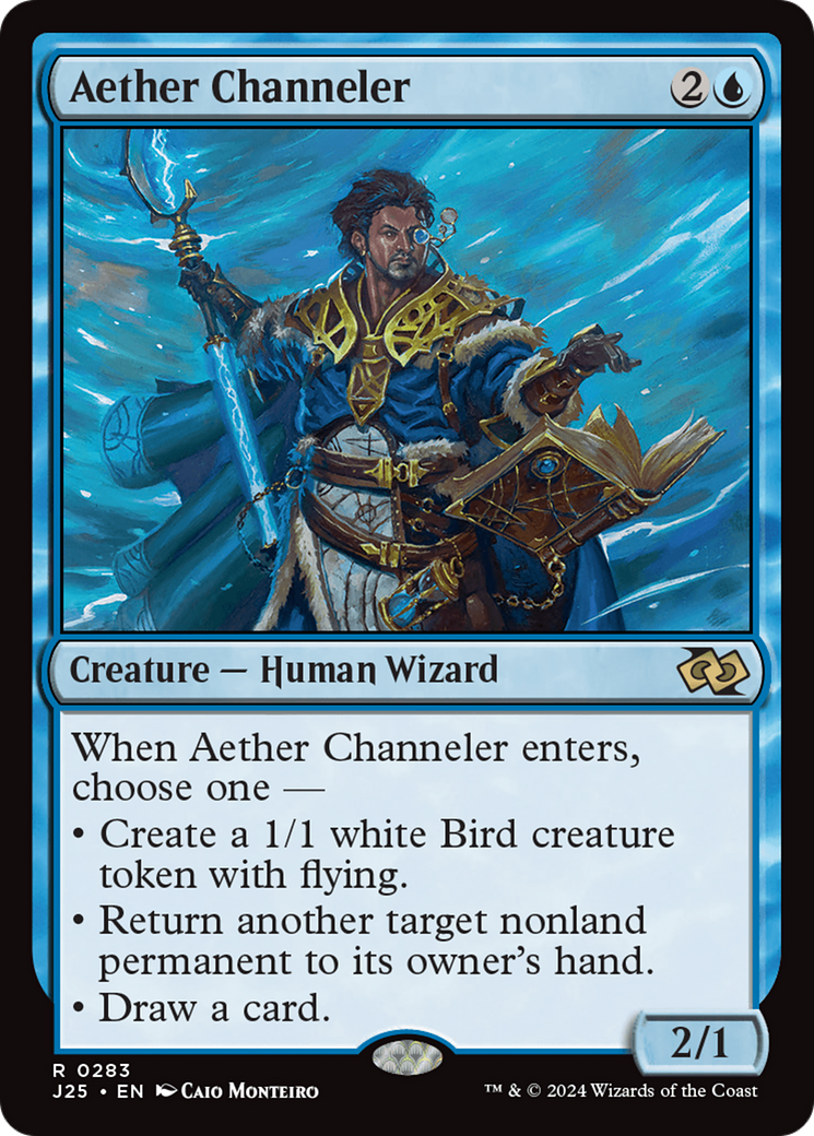 Aether Channeler [Foundations Jumpstart] | Magic Magpie