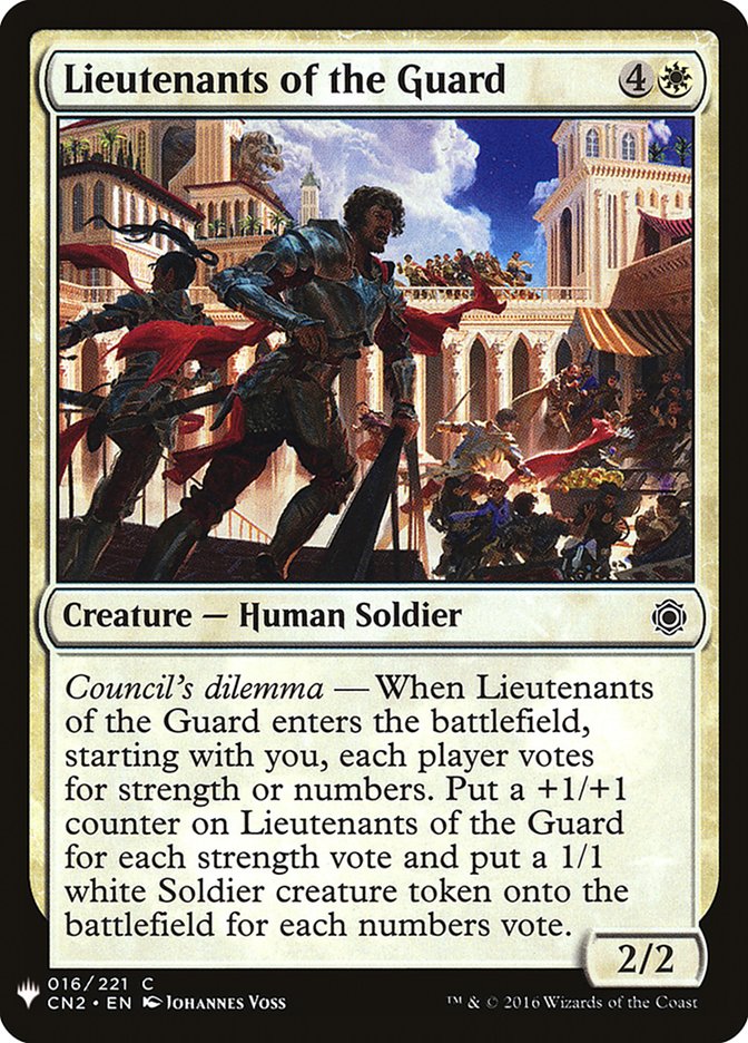 Lieutenants of the Guard [Mystery Booster] | Magic Magpie