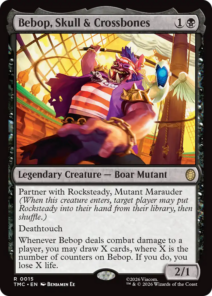 Bebop, Skull & Crossbones [Teenage Mutant Ninja Turtles Commander] | Magic Magpie