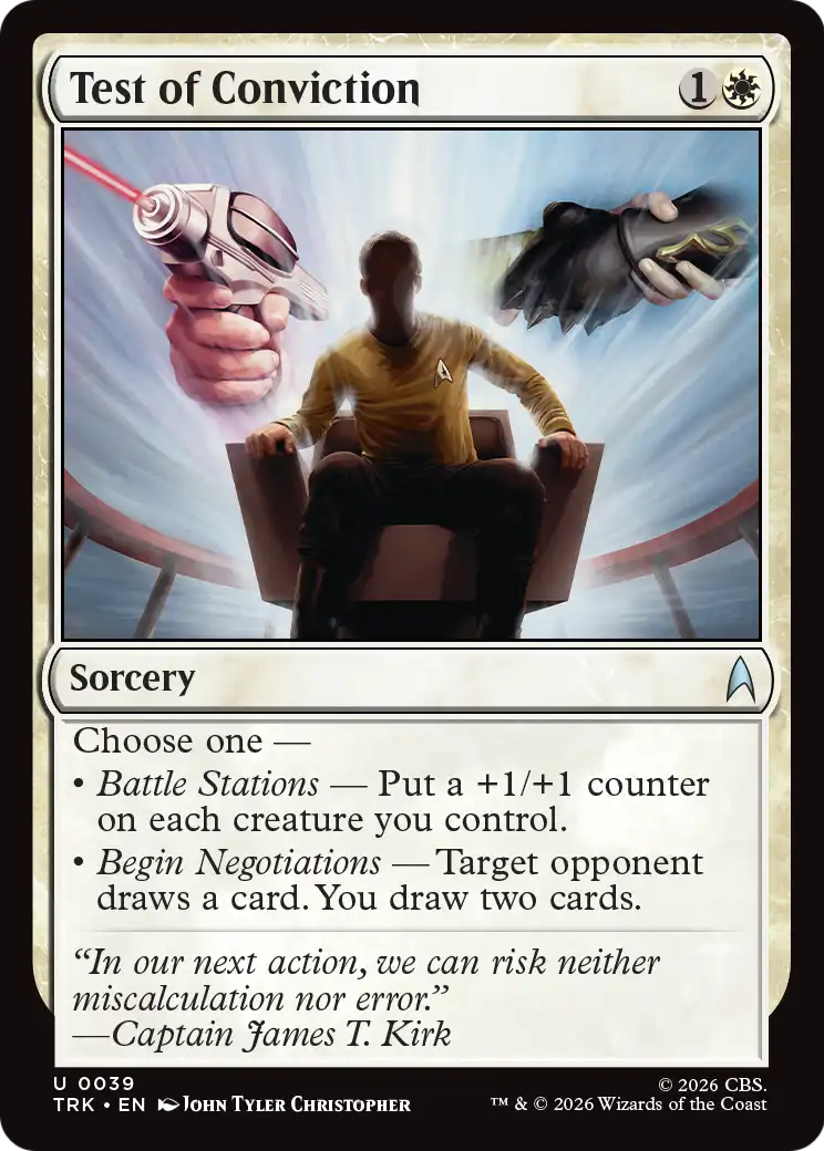 Test of Conviction [Star Trek] | Magic Magpie