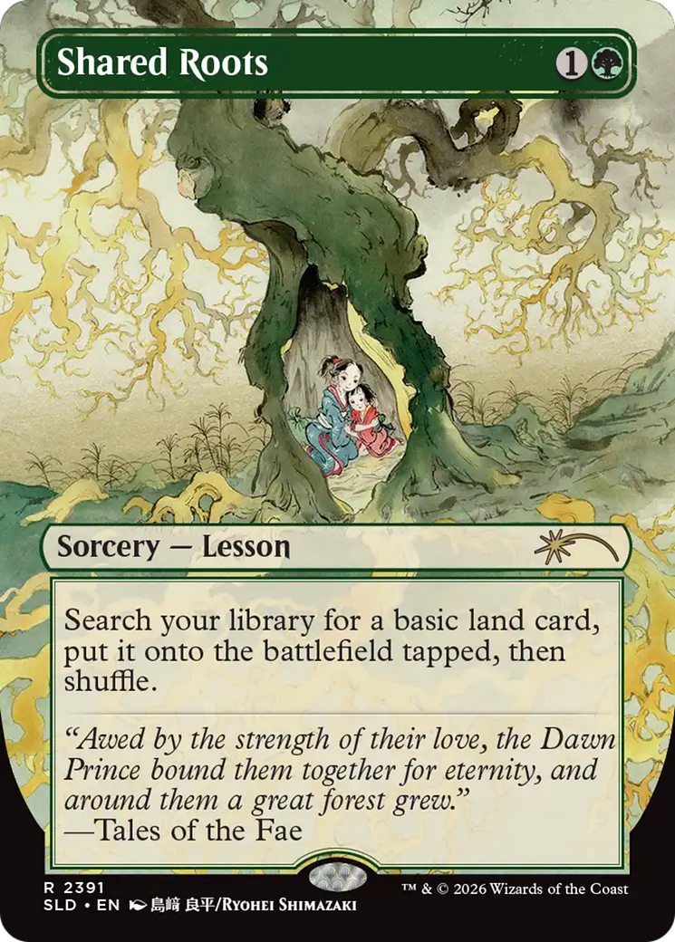 Shared Roots [Secret Lair Drop Series] | Magic Magpie