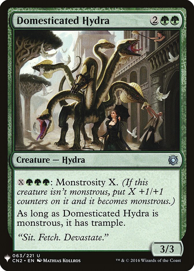 Domesticated Hydra [Mystery Booster] | Magic Magpie