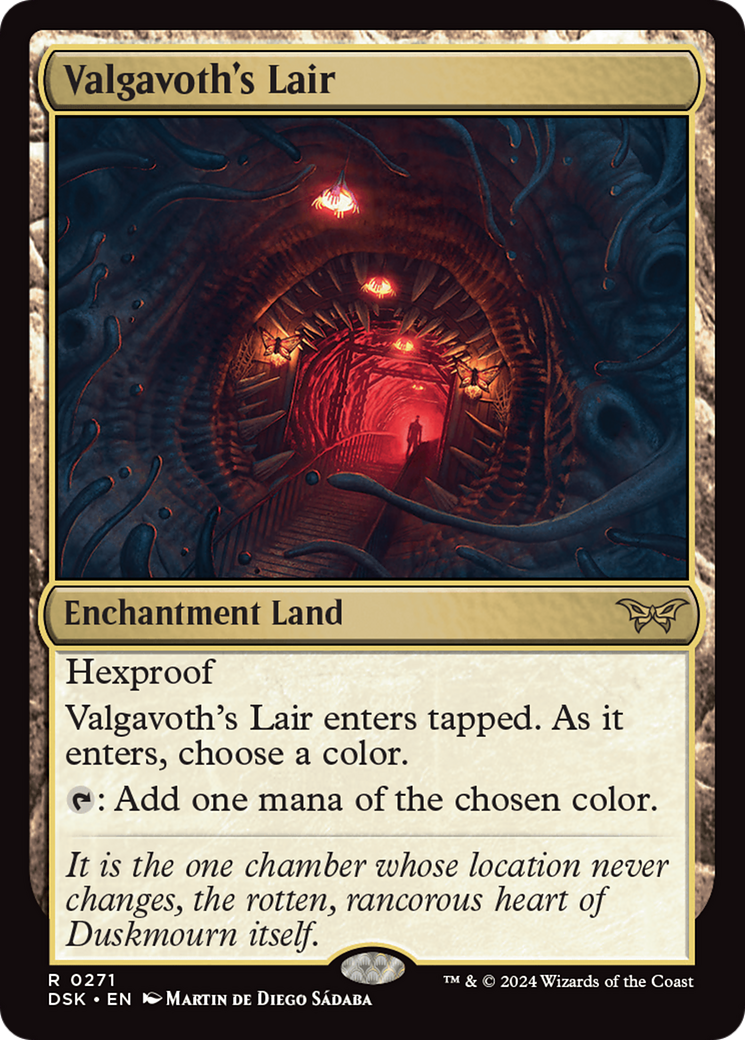 Valgavoth's Lair [Duskmourn: House of Horror] | Magic Magpie