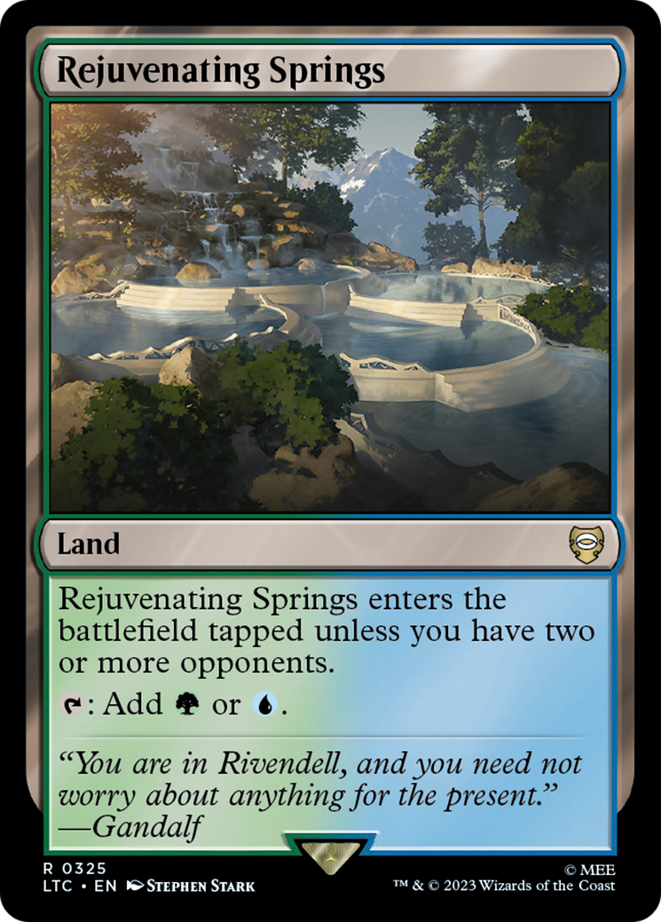 Rejuvenating Springs [The Lord of the Rings: Tales of Middle-Earth Commander] | Magic Magpie