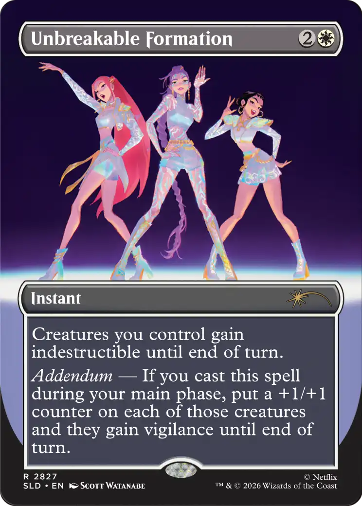 Unbreakable Formation (2827) [Secret Lair Drop Series] | Magic Magpie