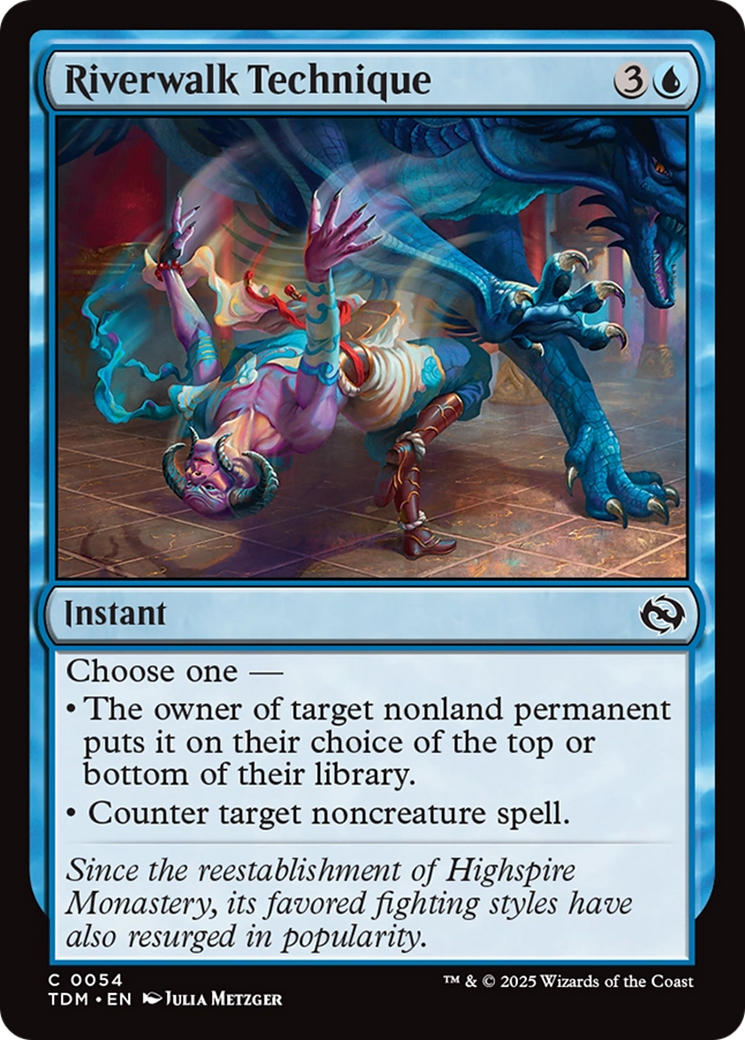 Riverwalk Technique [Tarkir: Dragonstorm] | Magic Magpie