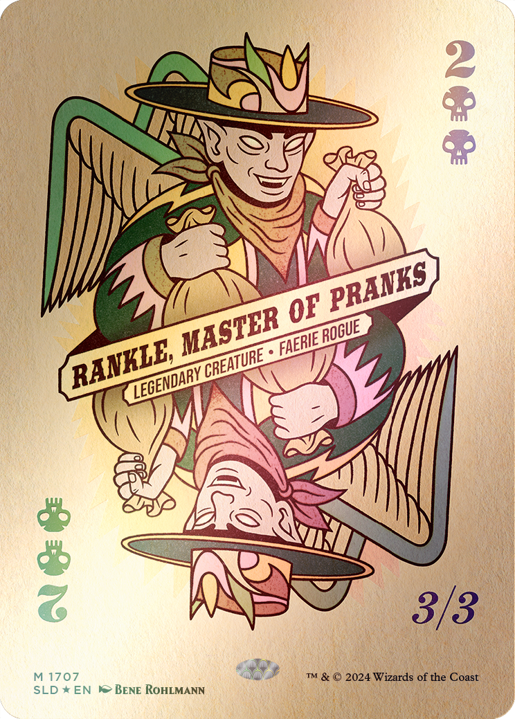 Rankle, Master of Pranks (Rainbow Foil) [Secret Lair Drop Series] | Magic Magpie