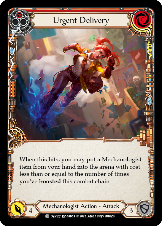 Urgent Delivery (Red) [DYN107] (Dynasty) | Magic Magpie