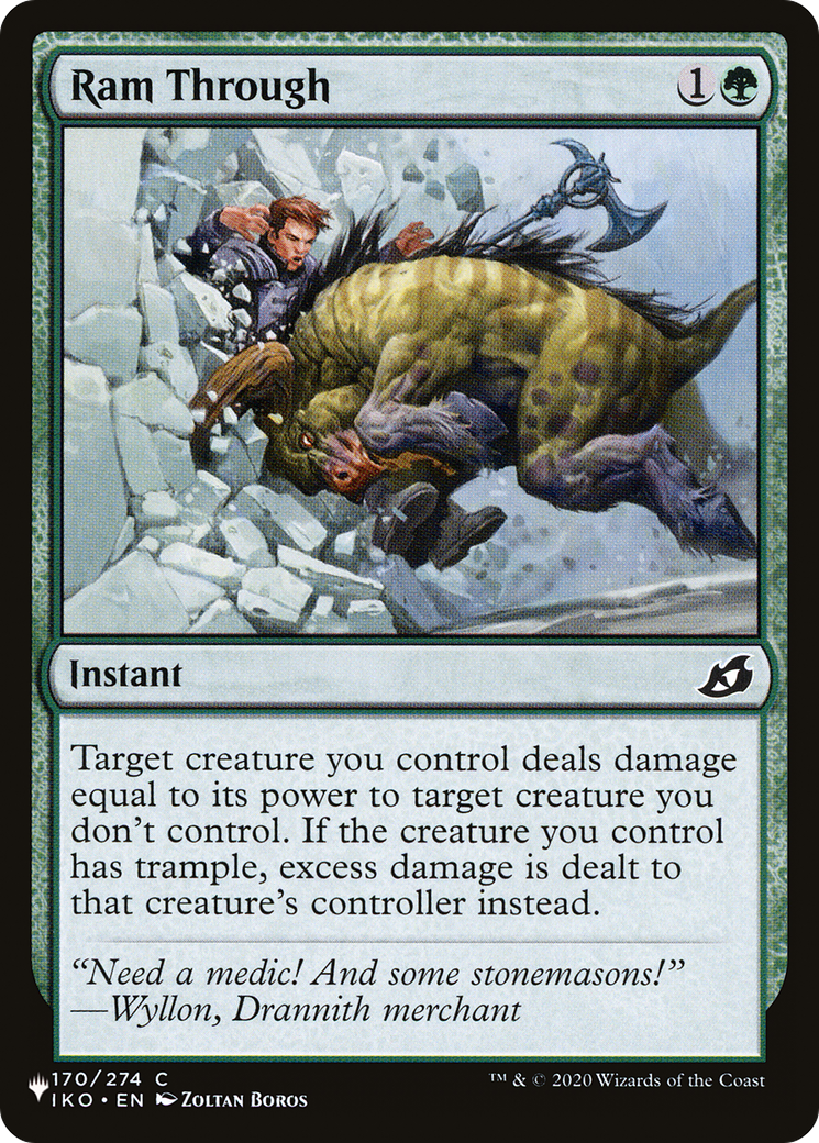 Ram Through [The List] | Magic Magpie