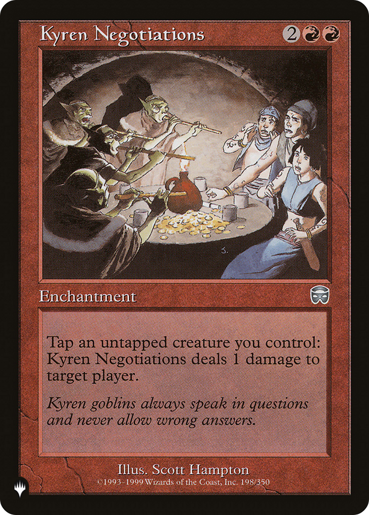 Kyren Negotiations [The List Reprints] | Magic Magpie