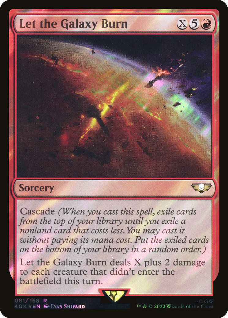 Galaxy Sword - Sword of Forge and Frontier [Secret Lair Drop Series] | Magic Magpie