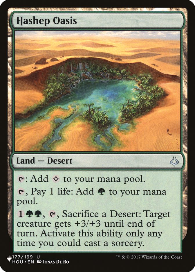 Hashep Oasis [The List] | Magic Magpie