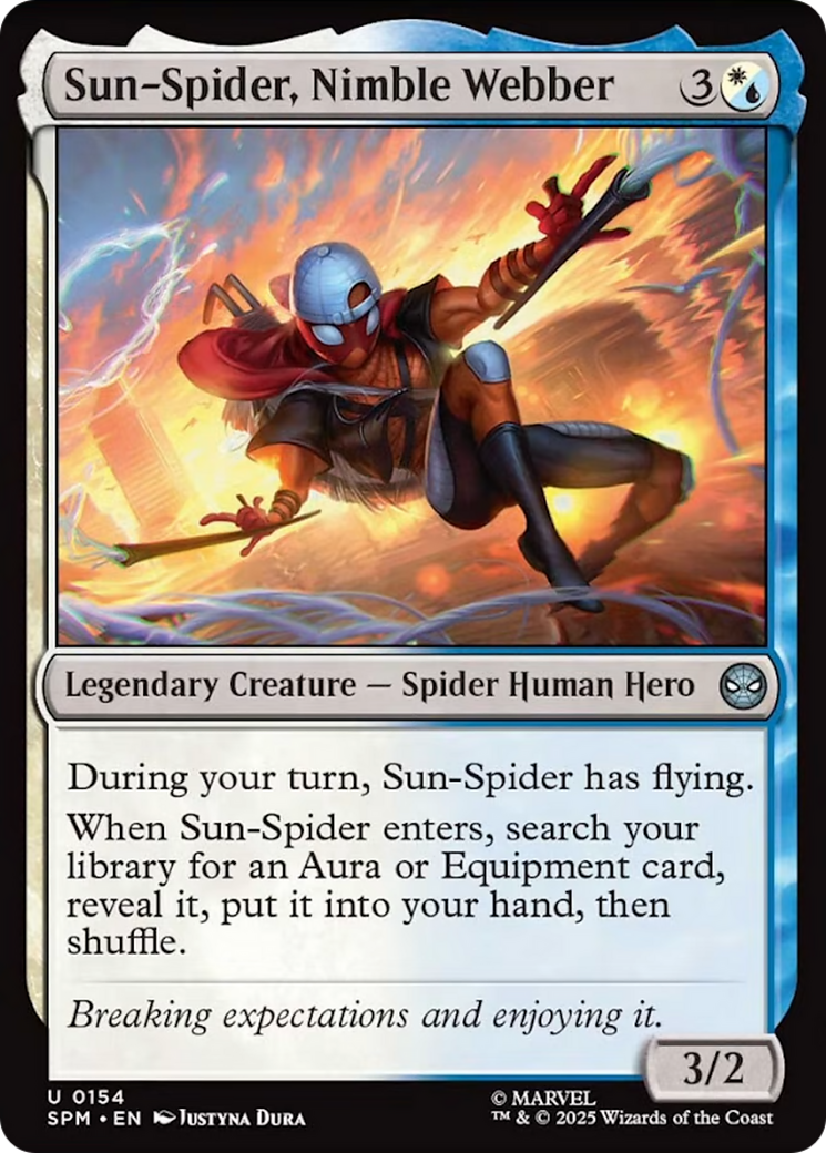 Sun-Spider, Nimble Webber [Marvel's Spider-Man] | Magic Magpie