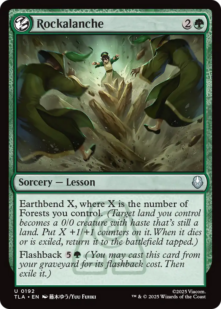 Rockalanche [Avatar: The Last Airbender] | Magic Magpie