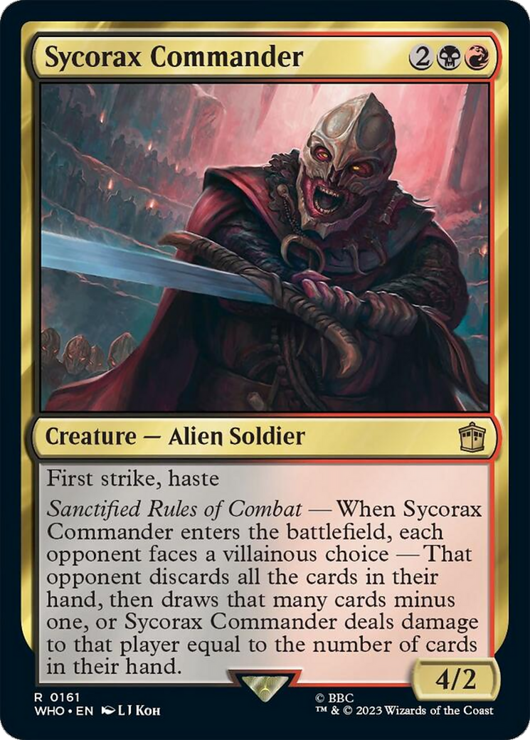 Sycorax Commander [Doctor Who] | Magic Magpie