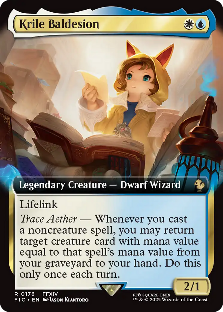 Krile Baldesion (Extended Art) [FINAL FANTASY Commander] | Magic Magpie