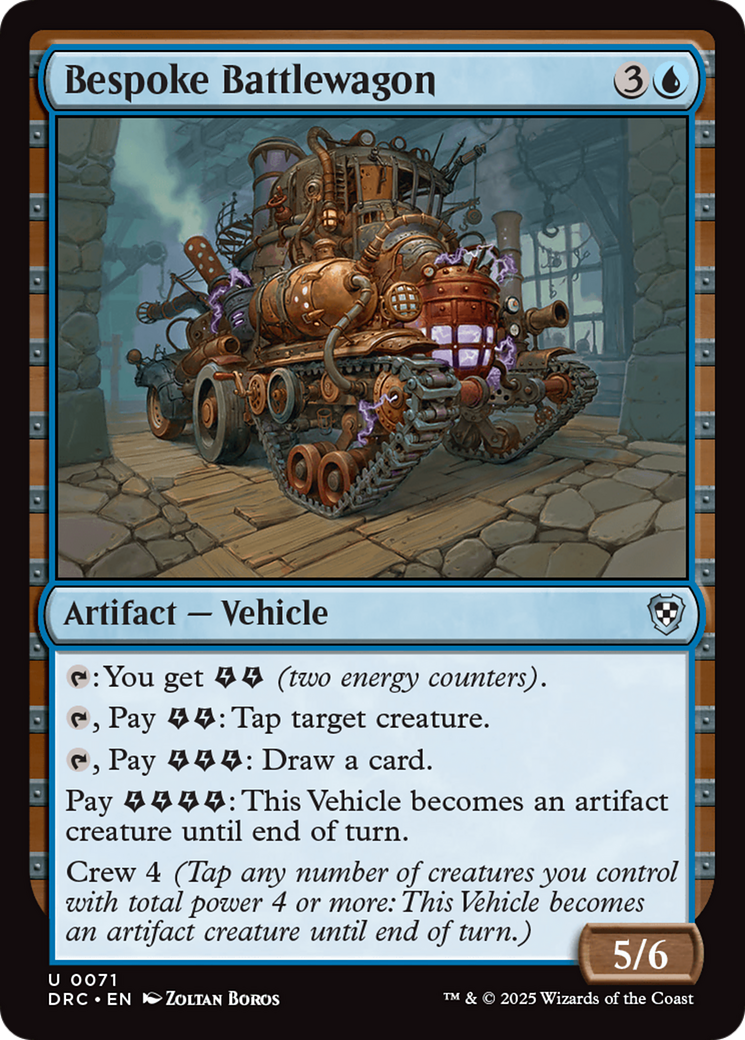 Bespoke Battlewagon [Aetherdrift Commander] | Magic Magpie