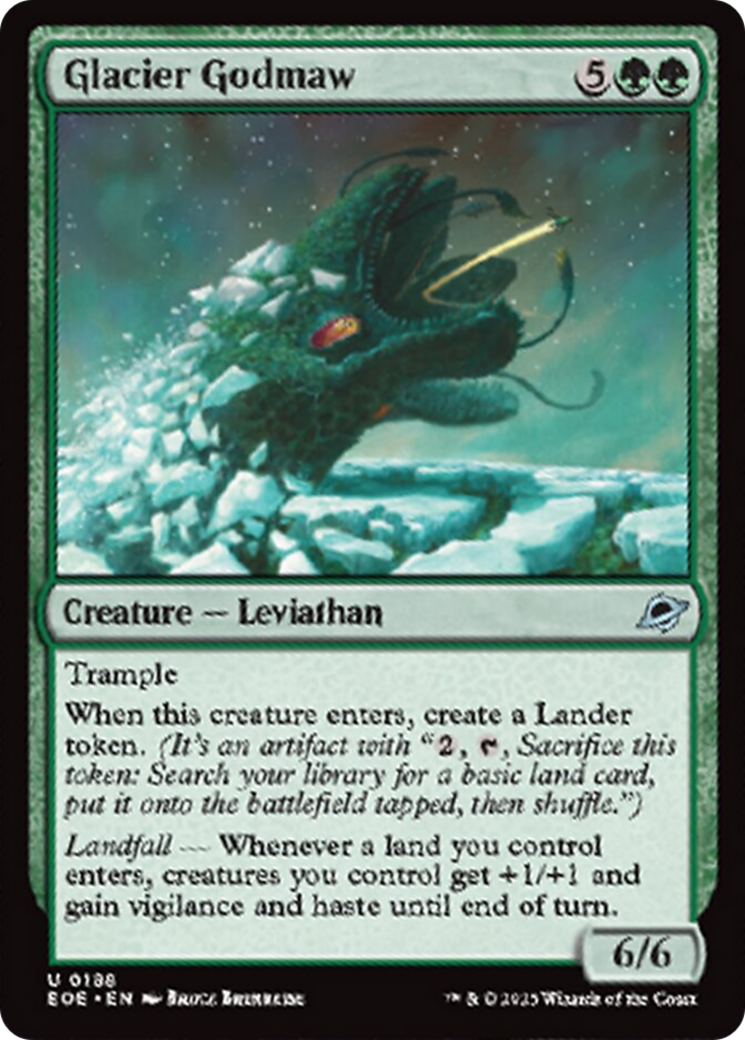 Glacier Godmaw [Edge of Eternities] | Magic Magpie